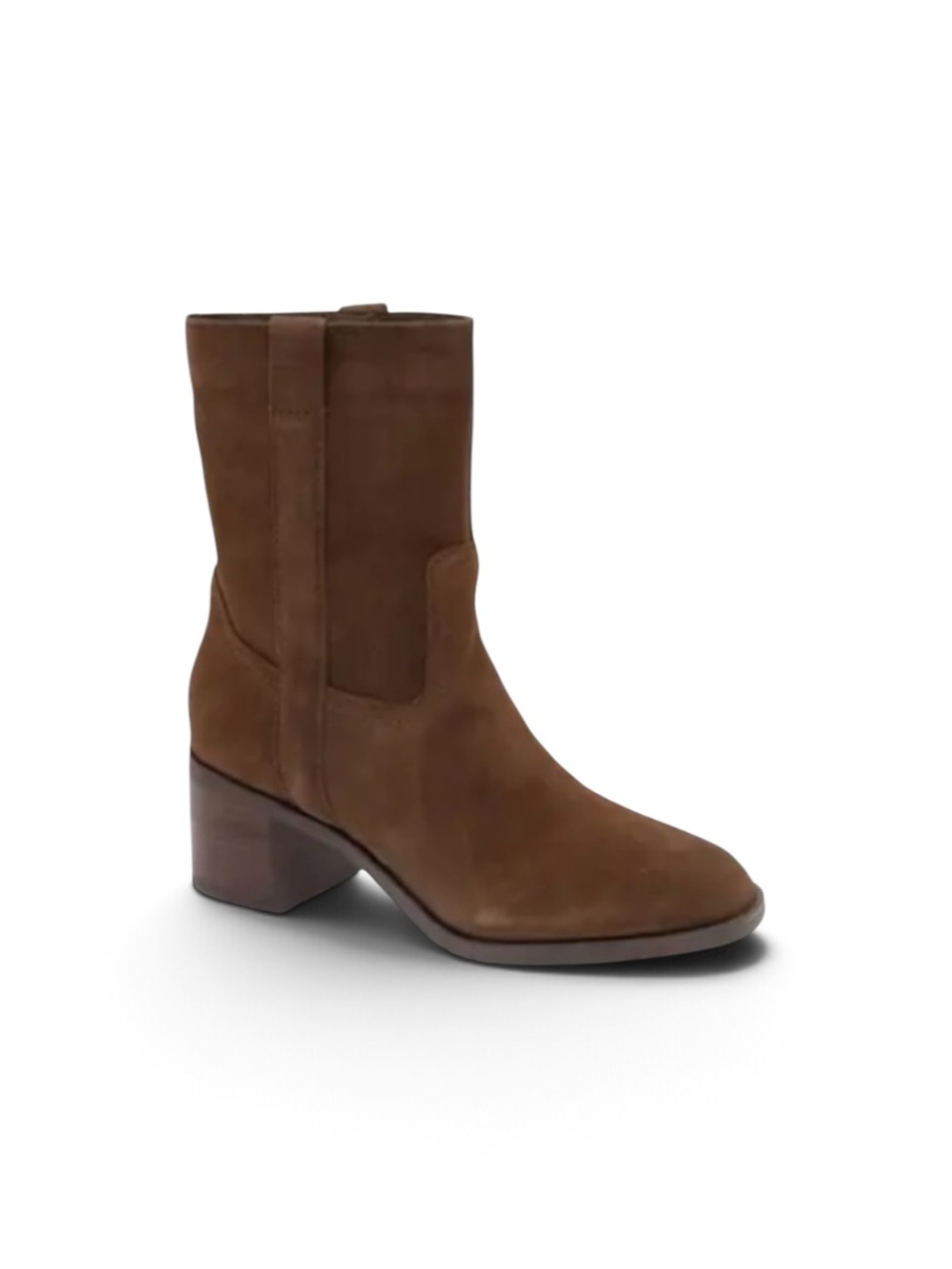 NEW Steve Madden Romney Suede Brown Ankle Boots - Sz 9